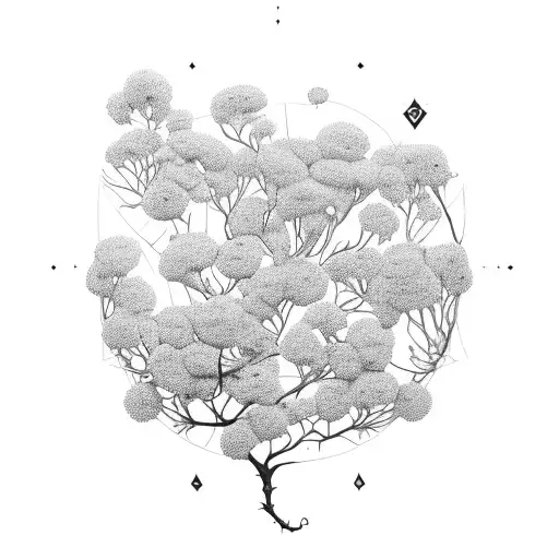 the name COLE wrapped with pohutukawa flowers, forearm tattoo tattoo design idea