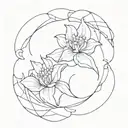 peri tattoo design idea