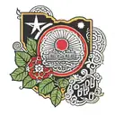 State of Ohio as a buckeye with OSU block-0 in center lots of color tattoo design idea