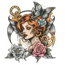 Intuition tattoo design idea