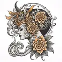 Intuition tattoo design idea