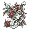 Intuition tattoo design idea