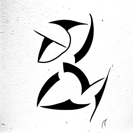 rune alphabet with the word RAMONA tattoo design idea