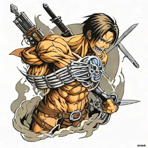 attack on titan tattoo design idea