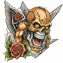 attack on titan tattoo design idea