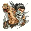 attack on titan tattoo design idea