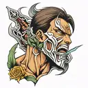 attack on titan tattoo design idea