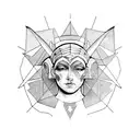 artemis tattoo design idea