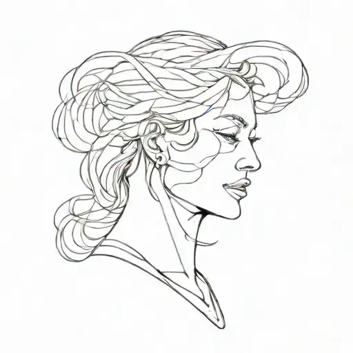 bronz age art representation tattoo design idea