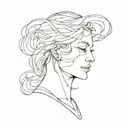 bronz age art representation tattoo design idea