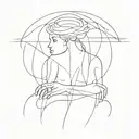 bronz age art representation tattoo design idea