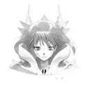 Asuka Langley tattoo design idea