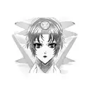 Rei Ayanami tattoo design idea