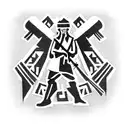 Russian Cossack tattoo design idea