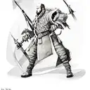 Russian Cossack tattoo design idea