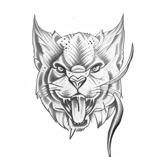 sugar cane tattoo design idea