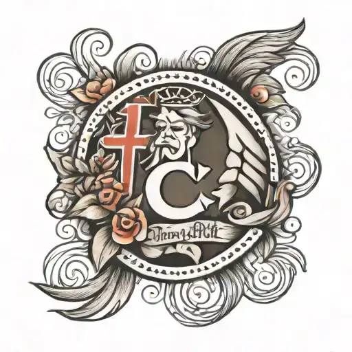 i can do all things through Christ who strengthens me tattoo design idea