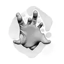 dog paws, donut, heart tattoo design idea