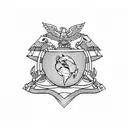 USMC tattoo design idea