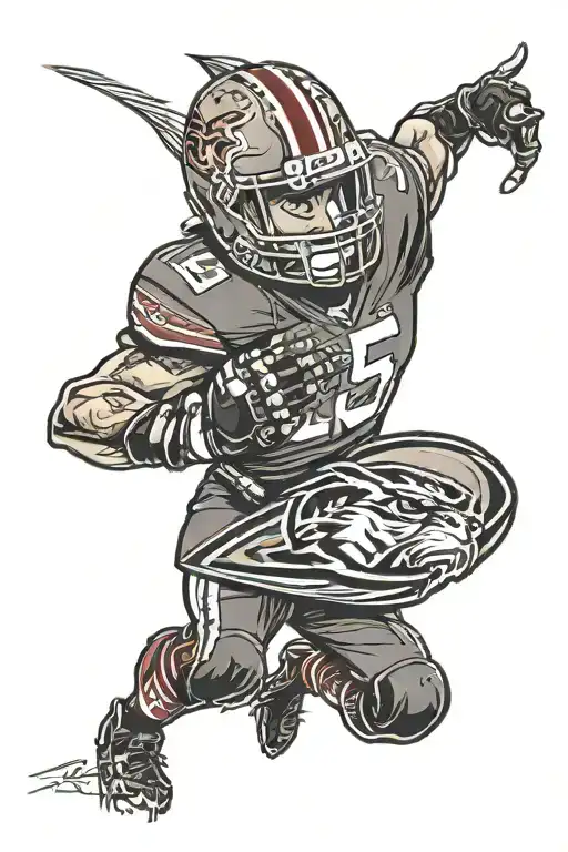 Florida state university football renegade   tattoo design idea