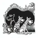 Scooby doo tattoo design idea