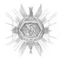 never give up  tattoo design idea