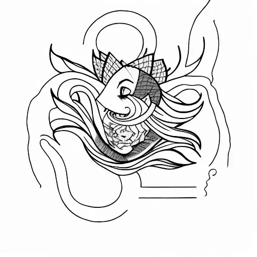 ursula minor  tattoo design idea
