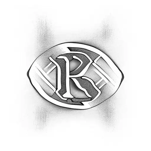 R and R letter tattoo making with Pen for couples | Couple tattoo | R tattoo  - YouTube