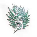 goku tattoo design idea