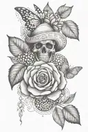 life, love and courage tattoo design idea