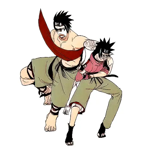 Do a tatto arm about Danzo arm from naruto with all naruto eyes  tattoo design idea