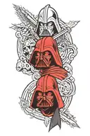 sith lords tattoo design idea