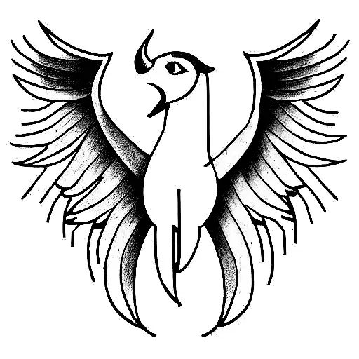 Griffin tattoo design idea