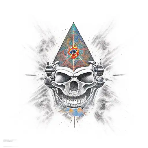 the eminence of shadow, i am atomic tattoo design idea