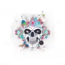 the eminence in shadow, i am atomic tattoo design idea