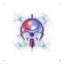 the eminence in shadow, i am atomic tattoo design idea