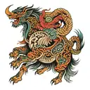 Mongolian  tattoo design idea
