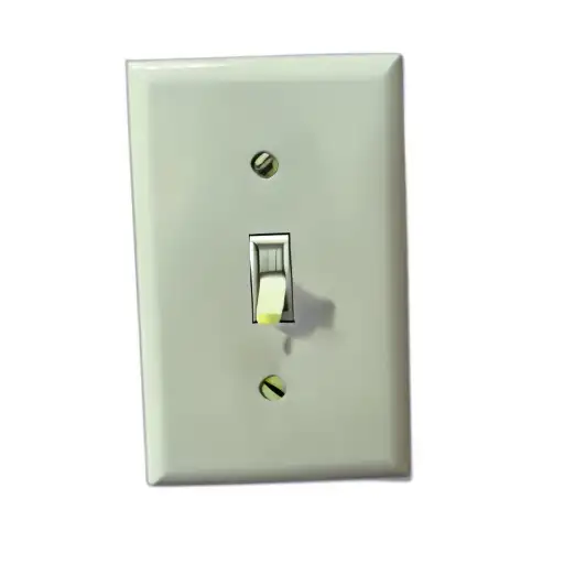 a light switch that says "NO"  tattoo design idea