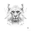 воздух tattoo design idea