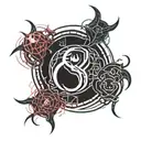 spawn and Venom  tattoo design idea