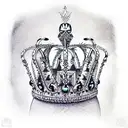 Queen's Crown tattoo design idea