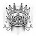 Queen's Crown tattoo design idea
