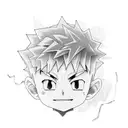 Killua with his Yoyo and lightning  tattoo design idea