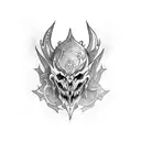 chaos jester  tattoo design idea