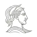 Alexander the great tattoo design idea