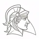 Alexander the great tattoo design idea