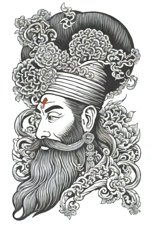 sikh history  tattoo design idea