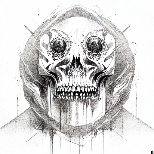 macabre tattoo design idea