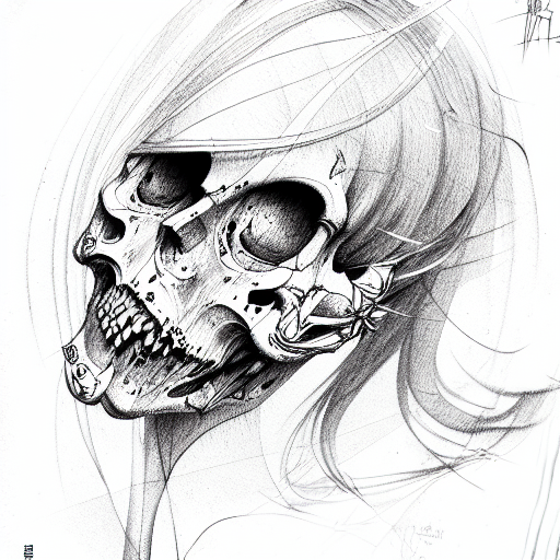 morbid tattoo design idea