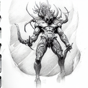 nephilim tattoo design idea